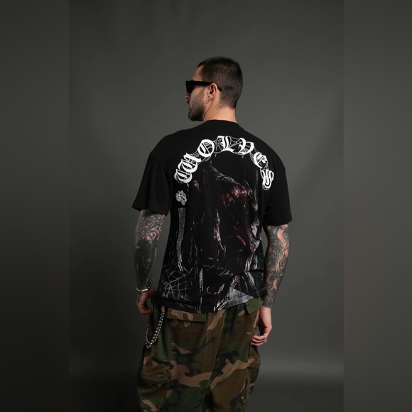 CARNAGE FOREVER PREMIUM OVERSIZED TEE IN BLACK - Picture 6 of 7
